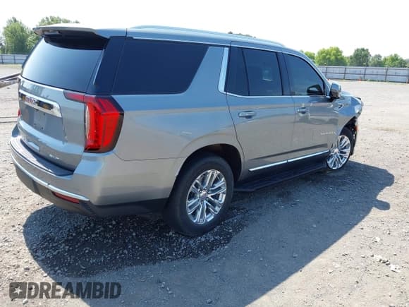 ✅ 2023 GMC Yukon SLT • VIN: 1GKS2BKD9PR210427 • Lot: 42472635. Wystawiony na IAAI z przebiegiem 24 551 mil. Bezpłatny archiwum sprzedaży aukcyjnych z USA i szczegółowy raport historii pojazdu na DreamBid. Zdjęcie 4.