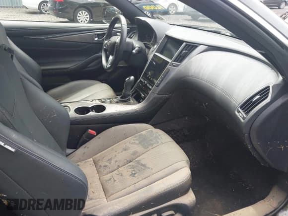 ✅ 2022 Infiniti Q60 Luxe • VIN: JN1EV7KL1NM630541 • Лот: 42753103. Опубликован ранее на IAAI с пробегом 34 220 миль. Бесплатный доступ к архиву аукционных продаж из США и подробный отчёт об истории автомобиля на DreamBid. Изображение 5.