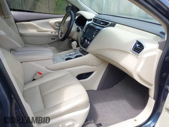 ✅ 2017 Nissan Murano SV • VIN: 5N1AZ2MH7HN139087 • Lot: 42102441. Listed on IAAI with 112,770 mi. Free auction sales archive from the USA and detailed vehicle history report at DreamBid. Image 5.