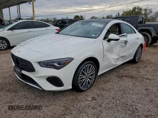 ✅ 2025 Mercedes-Benz CLA 250 • VIN: W1K5J4GB1SN550353 • Lot: 95028005. Listed on Copart with 17,722 mi. Free auction sales archive from the USA and detailed vehicle history report at DreamBid. Image 1.