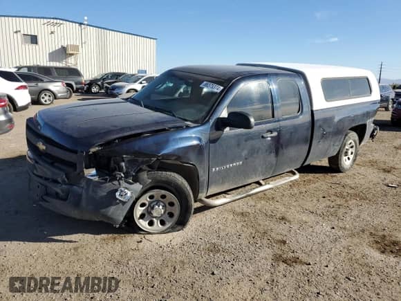2008 Chevrolet Silverado 1500 Work Truck with VIN 1GCEC19J48E211618, listed as a Copart auction lot 86375374 with 116,222 mi miles and Salvage title. Bid and sale history available at DreamBid. Image 1.