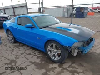 ✅ 2013 Ford Mustang GT Premium • VIN: 1ZVBP8CF3D5236084 • Lot: 43424800. Listed on IAAI with 109,771 mi. Free auction sales archive from the USA and detailed vehicle history report at DreamBid. Image 1.