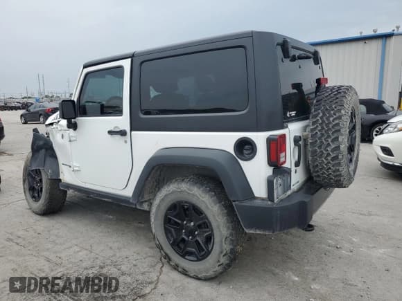 ✅ 2018 Jeep Wrangler Sport S • VIN: 1C4GJWAG4JL847775 • Lot: 71113235. Listed on Copart with 130,505 mi. Free auction sales archive from the USA and detailed vehicle history report at DreamBid. Image 2.