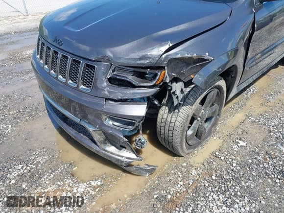 ✅ 2016 Jeep Grand Cherokee Overland • VIN: 1C4RJFCG6GC417485 • Лот: 42210973. Опубликован ранее на IAAI с пробегом 115 612 миль. Бесплатный доступ к архиву аукционных продаж из США и подробный отчёт об истории автомобиля на DreamBid. Изображение 6.