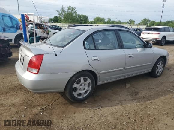 ✅ 2003 Hyundai Elantra GLS • VIN: KMHDN45DX3U609417 • Lot: 58330325. Wystawiony na Copart z przebiegiem Nie podano. Bezpłatny archiwum sprzedaży aukcyjnych z USA i szczegółowy raport historii pojazdu na DreamBid. Zdjęcie 3.