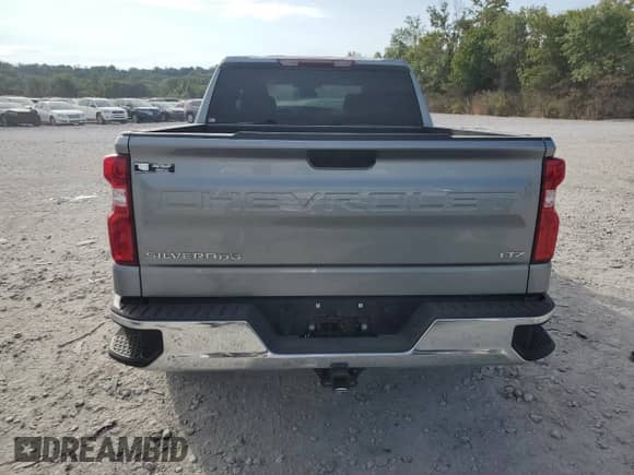 2025 Chevrolet Silverado 1500 LTZ with VIN 2GCUKGED0S1115169, listed as a Copart auction lot 71865045 with 12,571 mi miles and Salvage title. Bid and sale history available at DreamBid. Image 6.