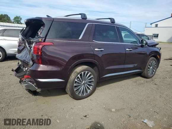 ✅ 2024 Hyundai Palisade Calligraphy • VIN: KM8R7DGE7RU708601 • Лот: 71941994. Опубликован ранее на Copart с пробегом 12 421 миль. Бесплатный доступ к архиву аукционных продаж из США и подробный отчёт об истории автомобиля на DreamBid. Изображение 3.