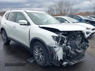 ✅ 2015 Nissan Rogue SL • VIN: 5N1AT2MV5FC796616 • Lot: 43674569. Listed on IAAI with 87,566 mi. Free auction sales archive from the USA and detailed vehicle history report at DreamBid. Image 1.