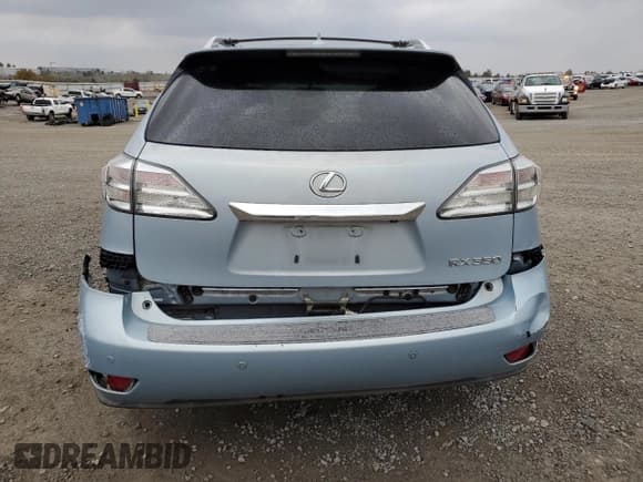 ✅ 2011 Lexus RX 350 • VIN: 2T2ZK1BA2BC060816 • Lot: 92079825. Listed on Copart with Not provided. Free auction sales archive from the USA and detailed vehicle history report at DreamBid. Image 6.