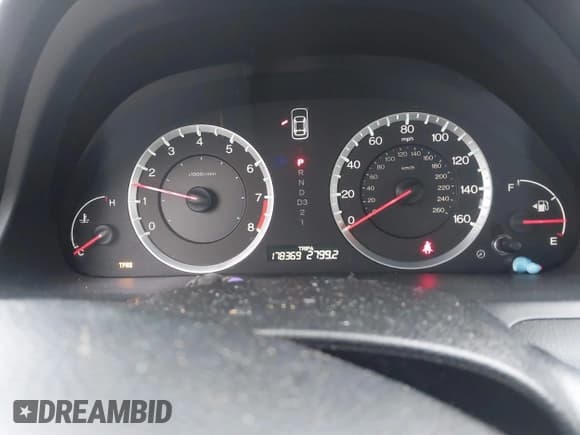 ✅ 2008 Honda Accord EX-L • VIN: 1HGCP268X8A156930 • Lot: 43809952. Listed on IAAI with 178,369 mi. Free auction sales archive from the USA and detailed vehicle history report at DreamBid. Image 7.