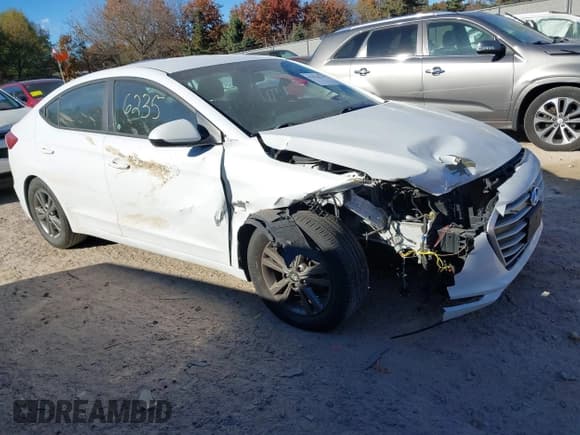 ✅ 2017 Hyundai Elantra Limited • VIN: 5NPD84LF4HH016475 • Lot: 43626235. Listed on IAAI with 116,713 mi. Free auction sales archive from the USA and detailed vehicle history report at DreamBid. Image 1.