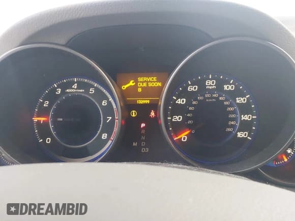 ✅ 2009 Acura MDX • VIN: 2HNYD28269H511501 • Lot: 43480909. Listed on IAAI with 132,999 mi. Free auction sales archive from the USA and detailed vehicle history report at DreamBid. Image 7.