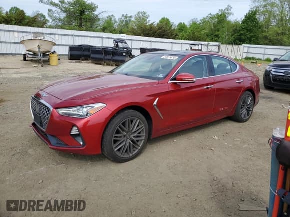 ✅ 2019 Genesis G70 Advanced • VIN: KMTG34LA3KU018183 • Lot: 54875655. Wystawiony na Copart z przebiegiem 114 757 mil. Bezpłatny archiwum sprzedaży aukcyjnych z USA i szczegółowy raport historii pojazdu na DreamBid. Zdjęcie 1.