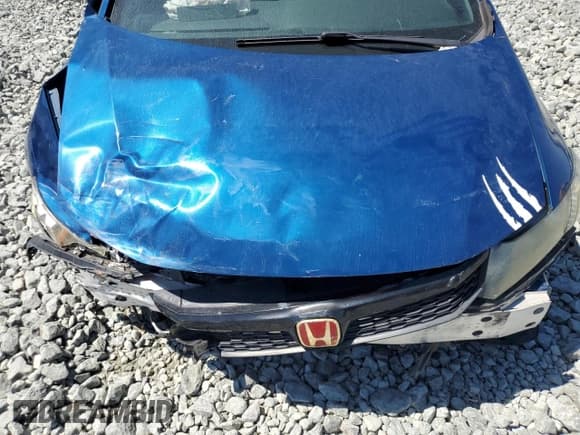 ✅ 2013 Honda Civic Si • VIN: 2HGFG4A58DH705218 • Lot: 70767815. Listed on Copart with Not provided. Free auction sales archive from the USA and detailed vehicle history report at DreamBid. Image 11.