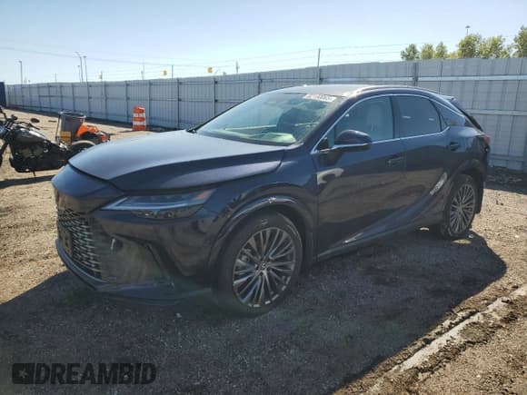 ✅ 2024 Lexus RX 350h Luxury • VIN: 2T2BBMCA8RC062050 • Lot: 82190065. Listed on Copart with 7,019 mi. Free auction sales archive from the USA and detailed vehicle history report at DreamBid. Image 1.