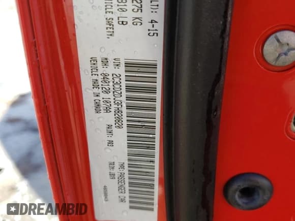 ✅ 2015 Dodge Challenger SRT 392 • VIN: 2C3CDZDJ3FH820820 • Lot: 42527113. Wystawiony na Copart z przebiegiem 77 092 mil. Bezpłatny archiwum sprzedaży aukcyjnych z USA i szczegółowy raport historii pojazdu na DreamBid. Zdjęcie 13.