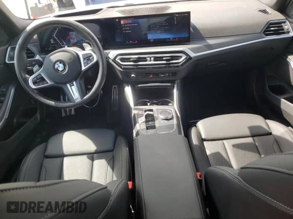 2024 BMW 3 Series M340i with VIN 3MW49FS03R8E17281, listed as a Copart auction lot 51256225 with 18,241 mi miles and Salvage title. Bid and sale history available at DreamBid. Image 8.