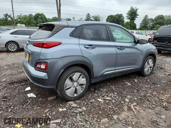 2020 Hyundai Kona Ultimate with VIN KM8K53AG4LU077082, listed as a Copart auction lot 64375225 with 51,330 mi miles and Clean title. Bid and sale history available at DreamBid. Image 3.