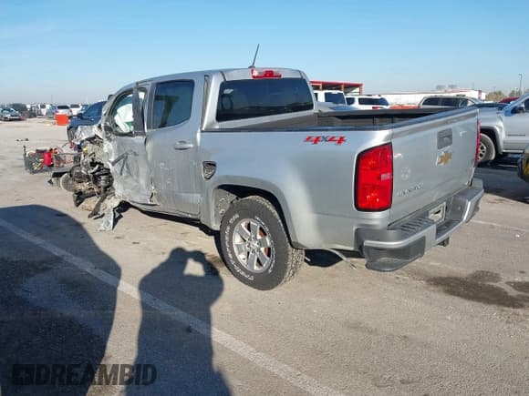 ✅ 2015 Chevrolet Colorado 4WD WT • VIN: 1GCGTAE38F1246277 • Lot: 43562155. Listed on IAAI with Not provided. Free auction sales archive from the USA and detailed vehicle history report at DreamBid. Image 3.