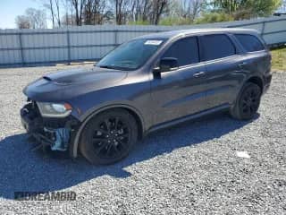 2018 Dodge Durango R/T with VIN 1C4SDHCT7JC495444, listed as a Copart auction lot 48264455 with 113,072 mi miles and Salvage title. Bid and sale history available at DreamBid. Image 1.