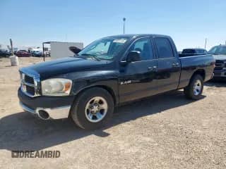 2008 Dodge 1500 SLT with VIN 1D7HA18N88S585275, listed as a Copart auction lot 80451755 with 169,130 mi miles and Salvage title. Bid and sale history available at DreamBid. Image 1.
