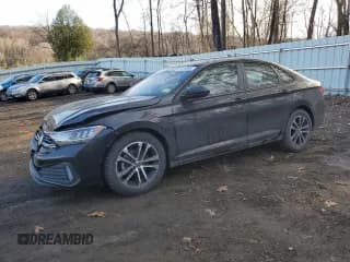 ✅ 2023 Volkswagen Jetta Sport • VIN: 3VWAM7BU9PM039563 • Lot: 79229304. Listed on Copart with 15,722 mi. Free auction sales archive from the USA and detailed vehicle history report at DreamBid. Image 1.