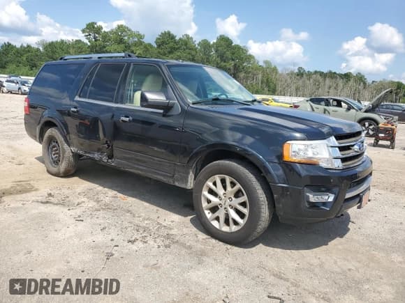✅ 2015 Ford Expedition Max Limited • VIN: 1FMJK2AT9FEF30428 • Lot: 65977845. Wystawiony na Copart z przebiegiem 232 433 mil. Bezpłatny archiwum sprzedaży aukcyjnych z USA i szczegółowy raport historii pojazdu na DreamBid. Zdjęcie 4.