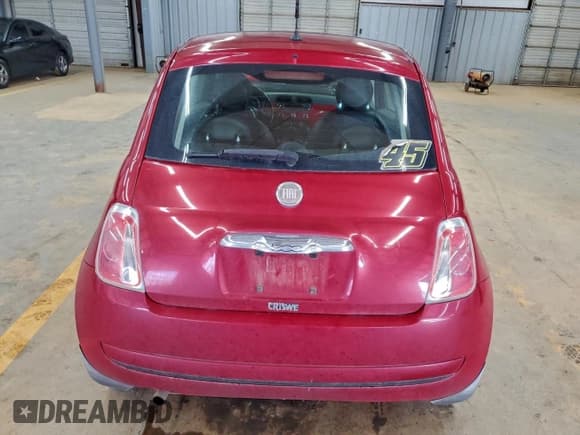 ✅ 2012 FIAT 500 Pop • VIN: 3C3CFFAR4CT120990 • Lot: 95261465. Listed on Copart with 144,874 mi. Free auction sales archive from the USA and detailed vehicle history report at DreamBid. Image 6.