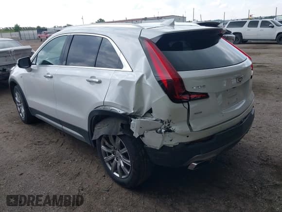 ✅ 2023 Cadillac XT4 AWD Premium Luxury • VIN: 1GYFZDR47PF202588 • Lot: 42365293. Listed on IAAI with 8,276 mi. Free auction sales archive from the USA and detailed vehicle history report at DreamBid. Image 3.