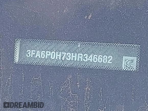 ✅ 2017 Ford Fusion SE • VIN: 3FA6P0H73HR346682 • Лот: 43746326. Опубликован ранее на IAAI с пробегом 238 098 миль. Бесплатный доступ к архиву аукционных продаж из США и подробный отчёт об истории автомобиля на DreamBid. Изображение 9.