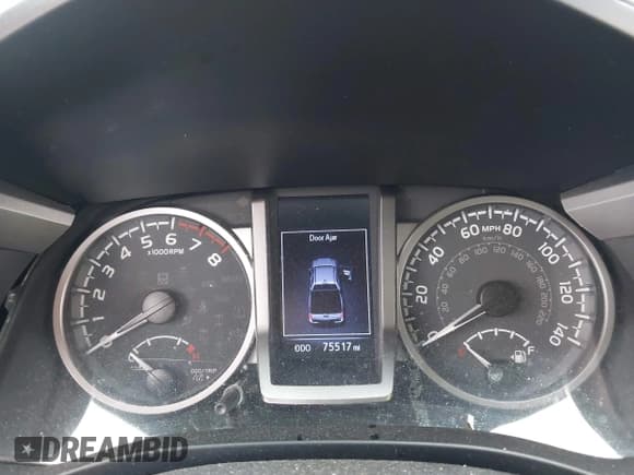 ✅ 2020 Toyota Tacoma SR5 • VIN: 3TMAZ5CN9LM140418 • Lot: 43476369. Listed on IAAI with 75,517 mi. Free auction sales archive from the USA and detailed vehicle history report at DreamBid. Image 7.