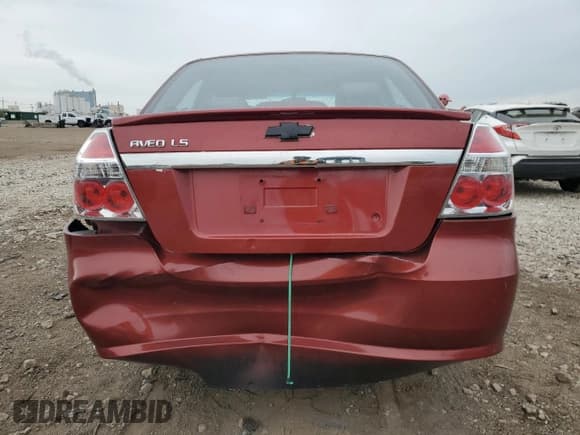 ✅ 2008 Chevrolet Aveo LS • VIN: KL1TD56668B125148 • Lot: 58584925. Wystawiony na Copart z przebiegiem 191 693 mil. Bezpłatny archiwum sprzedaży aukcyjnych z USA i szczegółowy raport historii pojazdu na DreamBid. Zdjęcie 6.