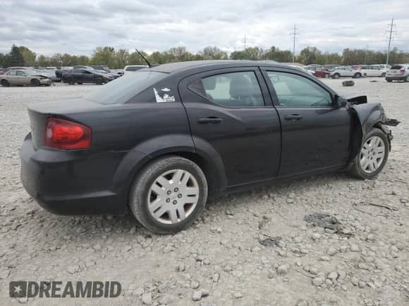 2013 Dodge Avenger SE V6 z VIN 1C3CDZAG6DN756298, wystawiony jako Copart lot #75671154 z przebiegiem Nie podano mil oraz Szkoda całkowita • Salvage title. Historia ofert i sprzedaży dostępna na DreamBid. Obrazek 3.