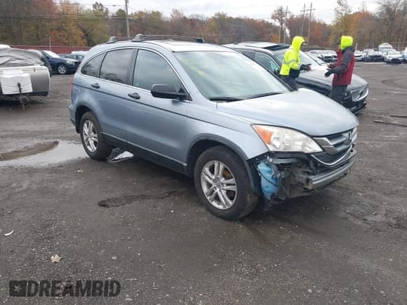 ✅ 2010 Honda CR-V EX • VIN: 5J6RE4H59AL047585 • Lot: 43583140. Listed on IAAI with 104,655 mi. Free auction sales archive from the USA and detailed vehicle history report at DreamBid. Image 1.