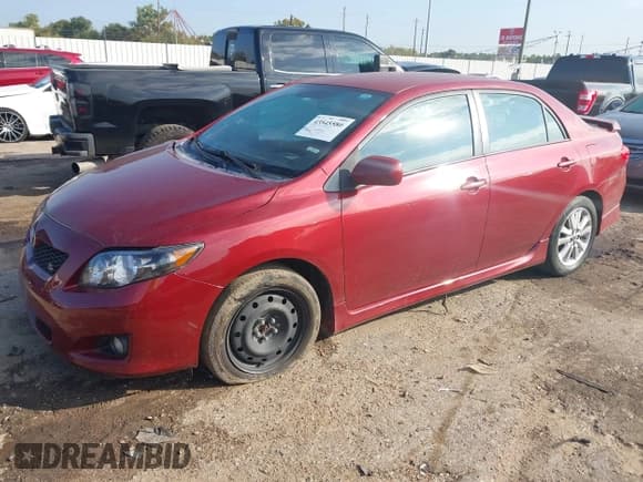 ✅ 2010 Toyota Corolla S • VIN: 1NXBU4EE9AZ205444 • Lot: 43545580. Listed on IAAI with 227,809 mi. Free auction sales archive from the USA and detailed vehicle history report at DreamBid. Image 2.