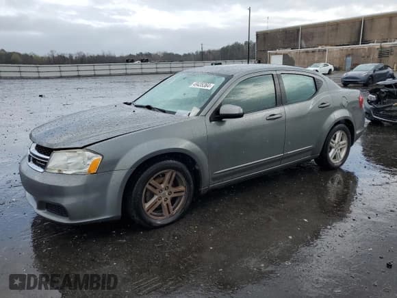 ✅ 2012 Dodge Avenger SXT • VIN: 1C3CDZCB0CN144274 • Лот: 70305594. Опубликован ранее на Copart с пробегом 117 187 миль. Бесплатный доступ к архиву аукционных продаж из США и подробный отчёт об истории автомобиля на DreamBid. Изображение 1.