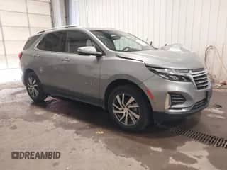 2023 Chevrolet Equinox Premier with VIN 3GNAXXEG9PL157173, listed as a IAAI auction lot 43296977 with 44,862 mi miles and . Bid and sale history available at DreamBid. Image 1.