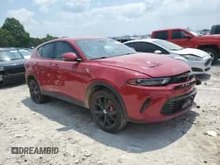 2024 Dodge Hornet GT z VIN ZACNDFAN1R3A40724, wystawiony jako Copart lot #59303235 z przebiegiem 7 618 mil mil oraz Szkoda całkowita • Salvage title. Historia ofert i sprzedaży dostępna na DreamBid. Obrazek 4.