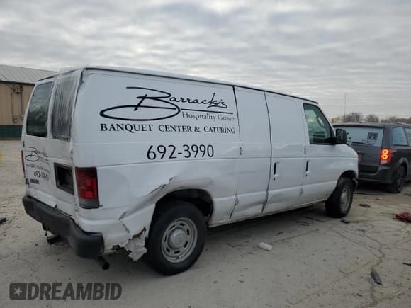 ✅ 2005 Ford Econoline Cargo • VIN: 1FTRE14W65HA58992 • Lot: 83855264. Listed on Copart with Not provided. Free auction sales archive from the USA and detailed vehicle history report at DreamBid. Image 3.