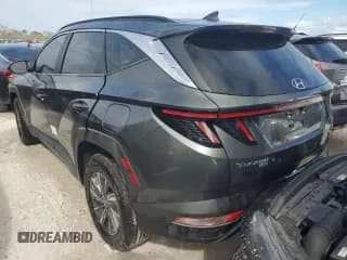 ✅ 2022 Hyundai Tucson Blue • VIN: KM8JBCA13NU078338 • Lot: 76901004. Wystawiony na Copart z przebiegiem 37 351 mil. Bezpłatny archiwum sprzedaży aukcyjnych z USA i szczegółowy raport historii pojazdu na DreamBid. Zdjęcie 2.