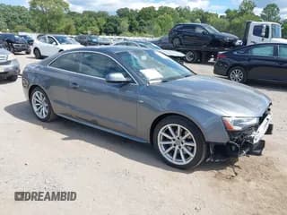 ✅ 2016 Audi A5 Premium Plus • VIN: WAUM2AFRXGA009457 • Lot: 43083028. Listed on IAAI with 81,664 mi. Free auction sales archive from the USA and detailed vehicle history report at DreamBid. Image 1.