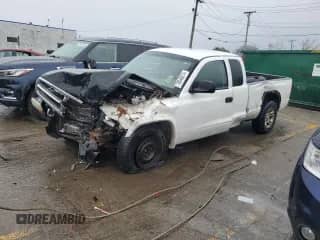 2003 Dodge Dakota SLT with VIN 1D7HL42X33S151165, listed as a Copart auction lot 78040874 with 84,766 mi miles and Salvage title. Bid and sale history available at DreamBid. Image 1.