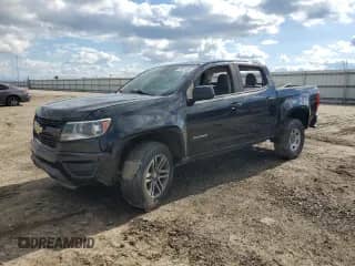 2020 Chevrolet Colorado 2WD Work Truck with VIN 1GCGSBENXL1246335, listed as a Copart auction lot 49911265 with 41,788 mi miles and Salvage title. Bid and sale history available at DreamBid. Image 1.
