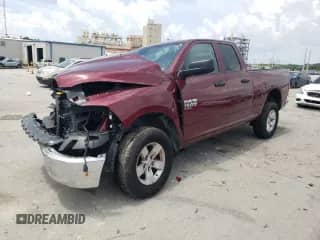 2024 Ram 1500 SLT z VIN 1C6RR7GG9RS124012, wystawiony jako Copart lot #62969125 z przebiegiem 50 342 mil mil oraz Szkoda całkowita • Salvage title. Historia ofert i sprzedaży dostępna na DreamBid. Obrazek 1.