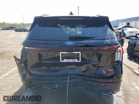 ✅ 2025 Ford Explorer ST • VIN: 1FMWK8GC0SGC21350 • Lot: 80319935. Listed on Copart with 4,576 mi. Free auction sales archive from the USA and detailed vehicle history report at DreamBid. Image 6.