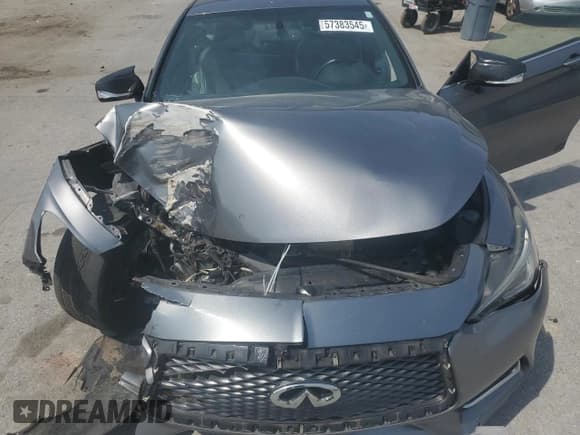 ✅ 2017 Infiniti Q60 Premium • VIN: JN1EV7ELXHM551403 • Lot: 57383545. Listed on Copart with 92,201 mi. Free auction sales archive from the USA and detailed vehicle history report at DreamBid. Image 11.