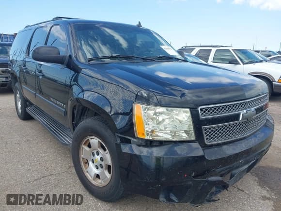 ✅ 2007 Chevrolet Suburban LT • VIN: 3GNFC16017G165602 • Lot: 42680551. Listed on IAAI with 122,310 mi. Free auction sales archive from the USA and detailed vehicle history report at DreamBid. Image 1.