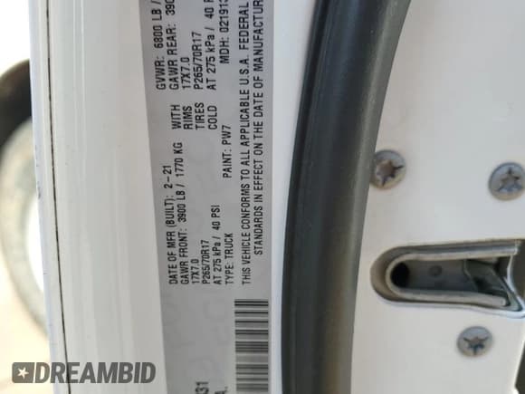 ✅ 2021 Ram 1500 Tradesman • VIN: 1C6RR7FG5MS537331 • Lot: 60124665. Listed on Copart with 169,307 mi. Free auction sales archive from the USA and detailed vehicle history report at DreamBid. Image 12.