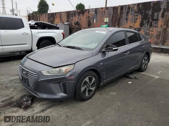 2018 Hyundai Ioniq SEL с VIN KMHC75LC7JU060648, выставлен на аукционе Copart как лот 76534274 с пробегом 87 098 миль миль и Списание • Salvage title. История ставок и продаж доступна на DreamBid. Изображение 1.
