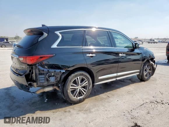 ✅ 2019 Infiniti QX60 Pure • VIN: 5N1DL0MN4KC548966 • Lot: 86786495. Listed on Copart with 103,829 mi. Free auction sales archive from the USA and detailed vehicle history report at DreamBid. Image 3.
